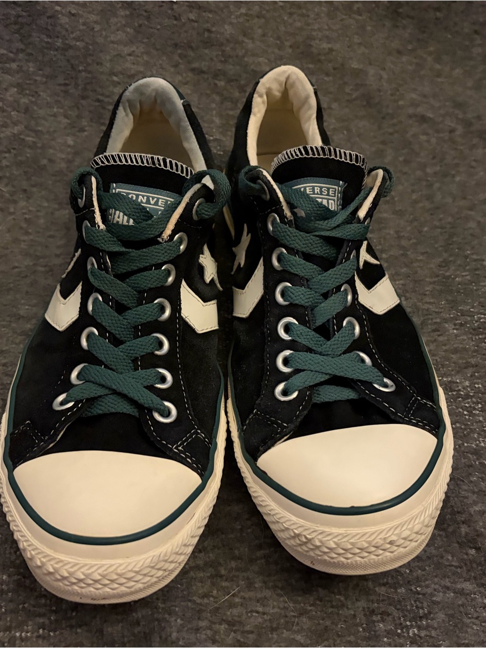 Converse Re-Issue All Star Low Top Green Suede